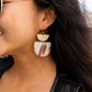 Harper Mocha Shimmer Earrings