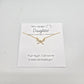 Daughter Bow Necklace