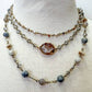 Florence Short Necklace -Grey