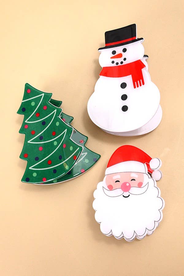 Playful Holiday Hair Clips
