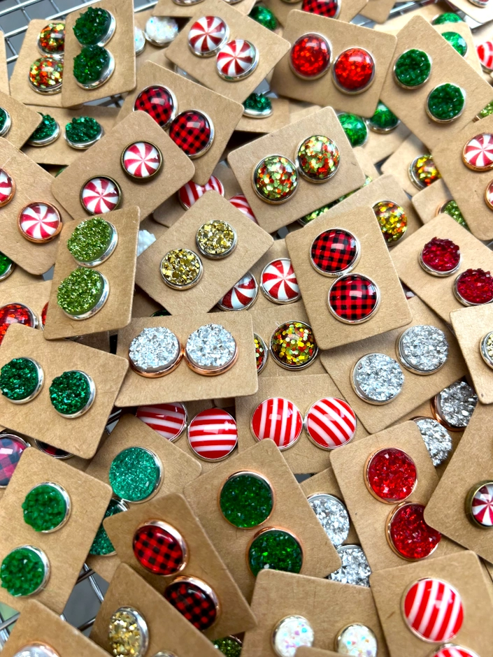 Holiday Assorted Stud Earrings