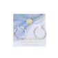 Square Beaded Hoop Earrings