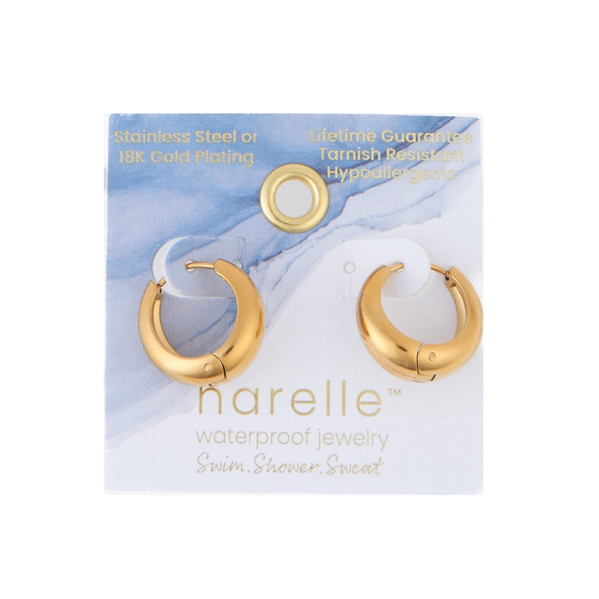 Teardrop Hoop Earrings