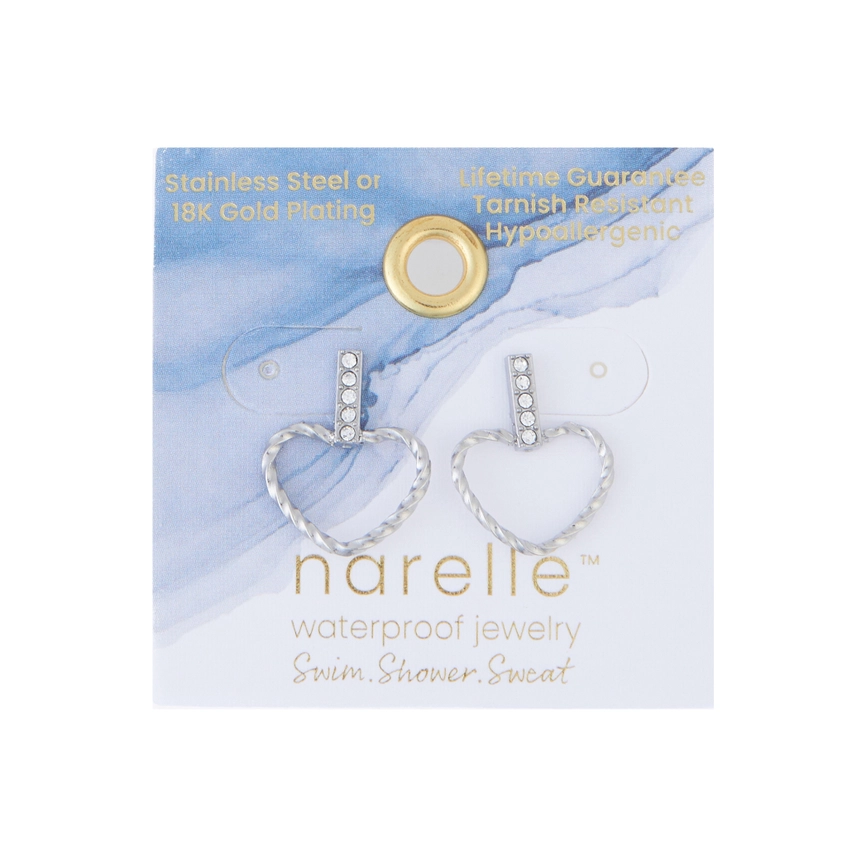 Heart Outline Bar Studs
