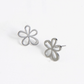 Flower Outline Stud Earrings