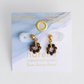 Silver Tiger's Flower Earrings