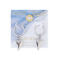 Heart Charm Hoop Earrings