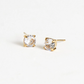 5mm Cubic Zirconia Stud Earrings