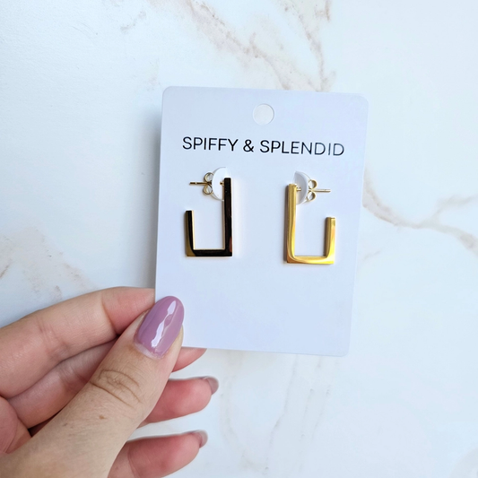 Luxe Gold Holdi Hoops