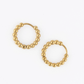 Beaded Hoop Earrings