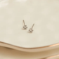 3mm Cubic Zirconia Stud Earrings
