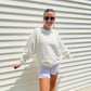 Essential Corded Crewneck