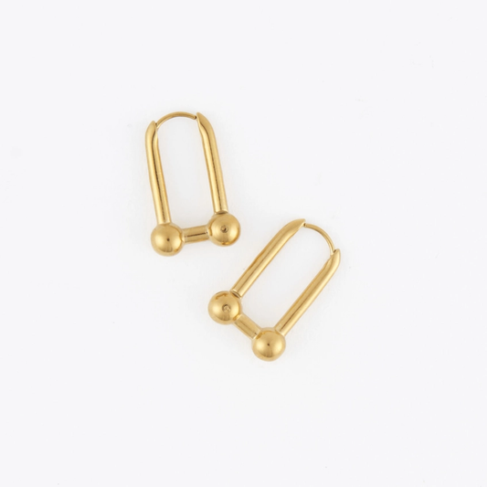 Chunky U-Link Hoops