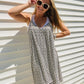 Black Daisy Lounge Dress