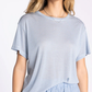 Blue Stripe Opalite Tee