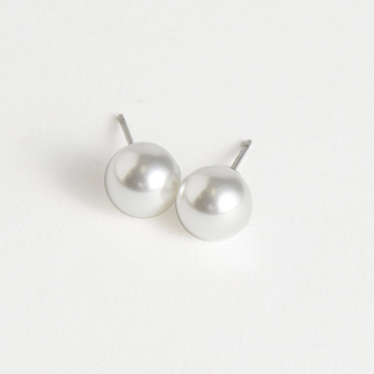 Pearl Stud Earrings