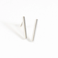 Round bar Stud Earrings
