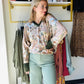Autumn Garden V Neck