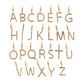 Tia Gold Letter Charms