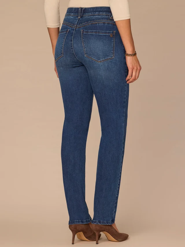 High Rise Straight Leg Jean