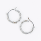 Twisted Hoop Earrings