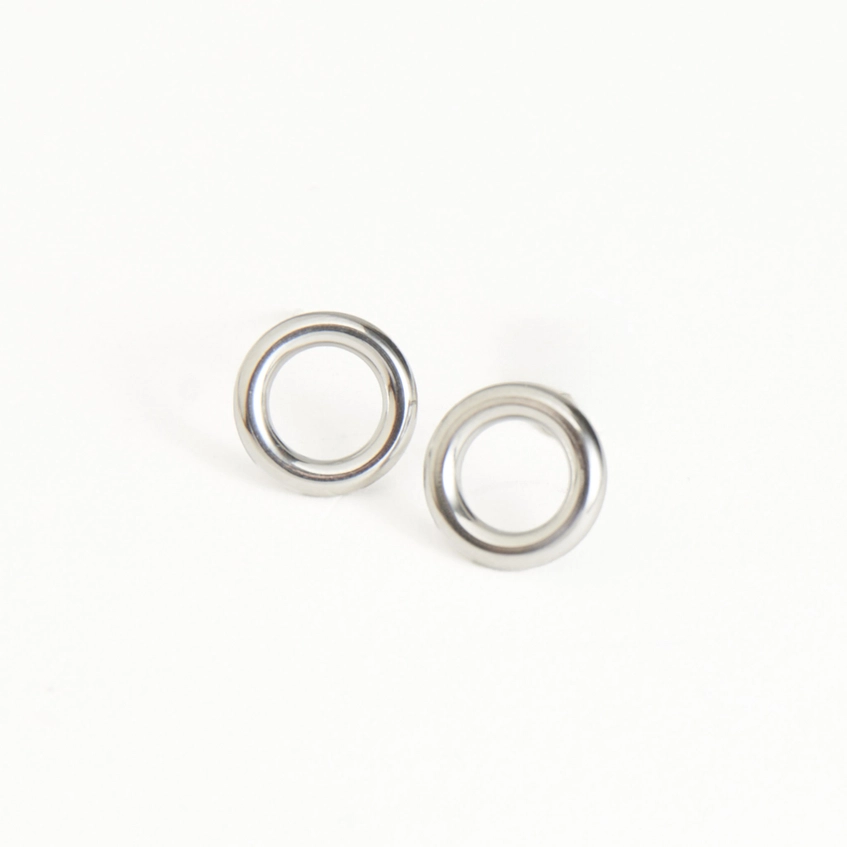 Circle Stud Earrings