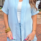 Blue Sawyer Gauze Top