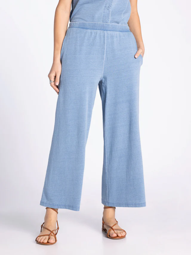 Light Blue Allium Pants