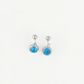 Gem Dangle Stud Earrings