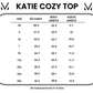 Heathered Pink Katie Cozy Top