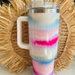 Tie Dye Wave Insulated Tumbler