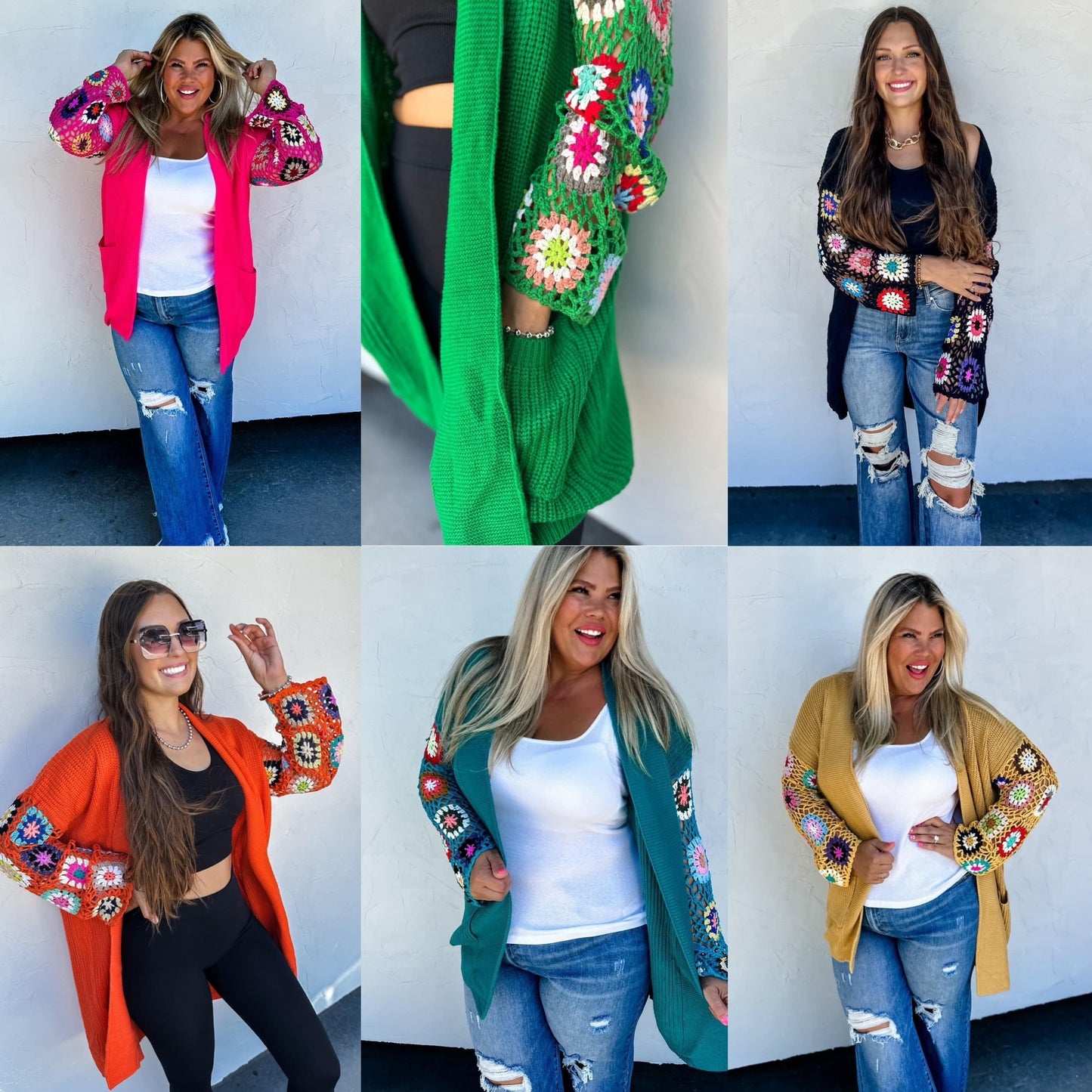 Blakeley Crochet Cardi Preorder