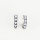 Pearl C-Hoop Earrings
