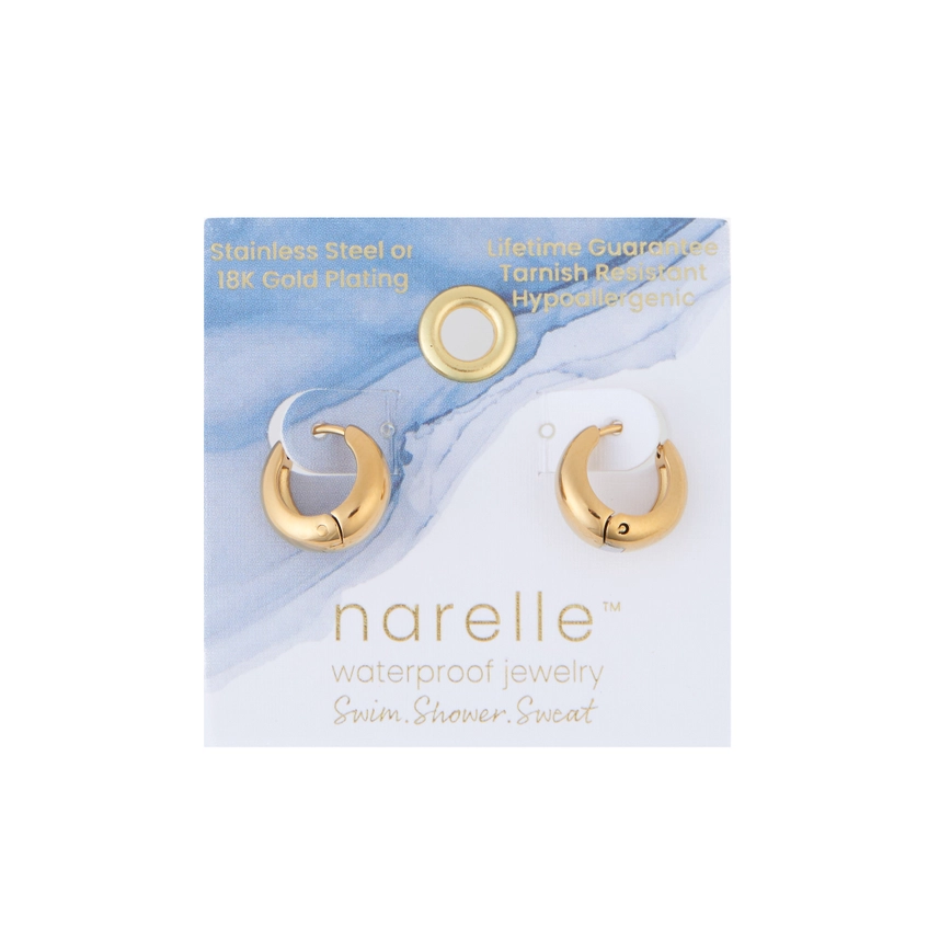 Graduated Huggie Hoop Earrings