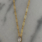 Gold & Diamond Pendant Necklace
