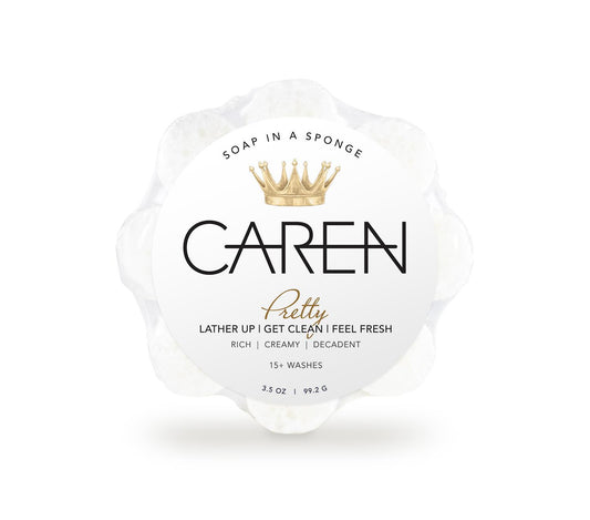 Caren Shower Sponge - Pretty