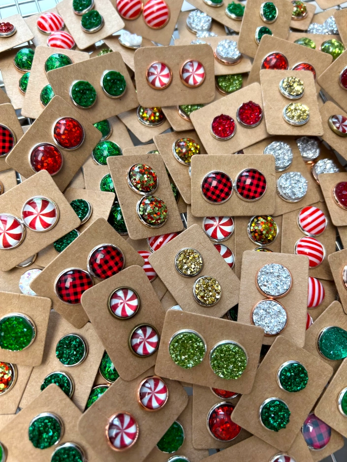 Holiday Assorted Stud Earrings