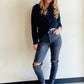 White Birch Acid Wash Jeans