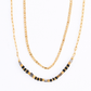 15" Double Row Apatite Necklace