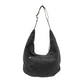 Black Rochelle Suede Crescent Bag