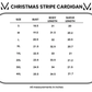 Christmas Stripes Cardigan