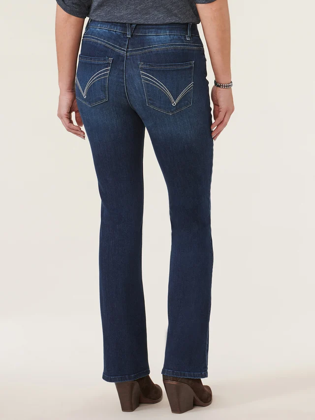 Indigo Itty Bitty Bootcut Jean