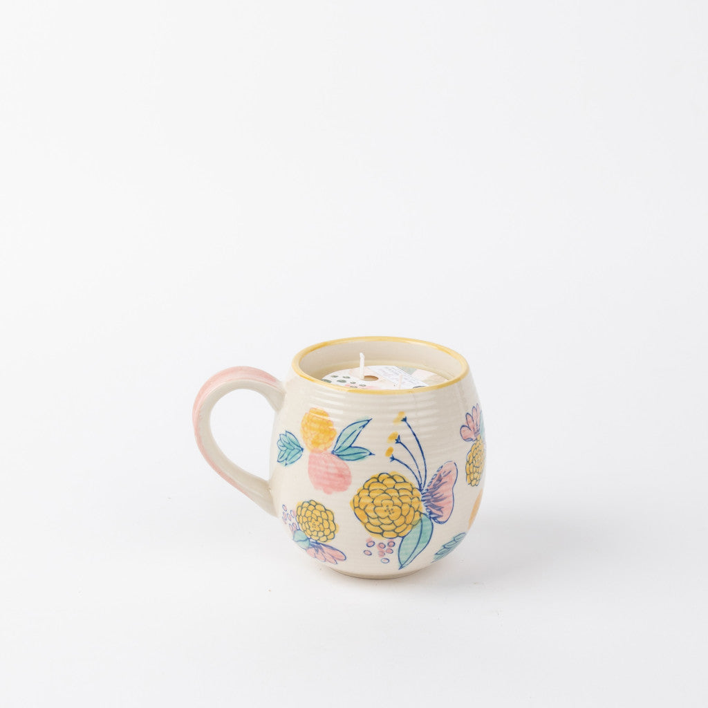 Sweet Grace Pastel Mug Candle