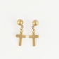Cross Dangle Earrings