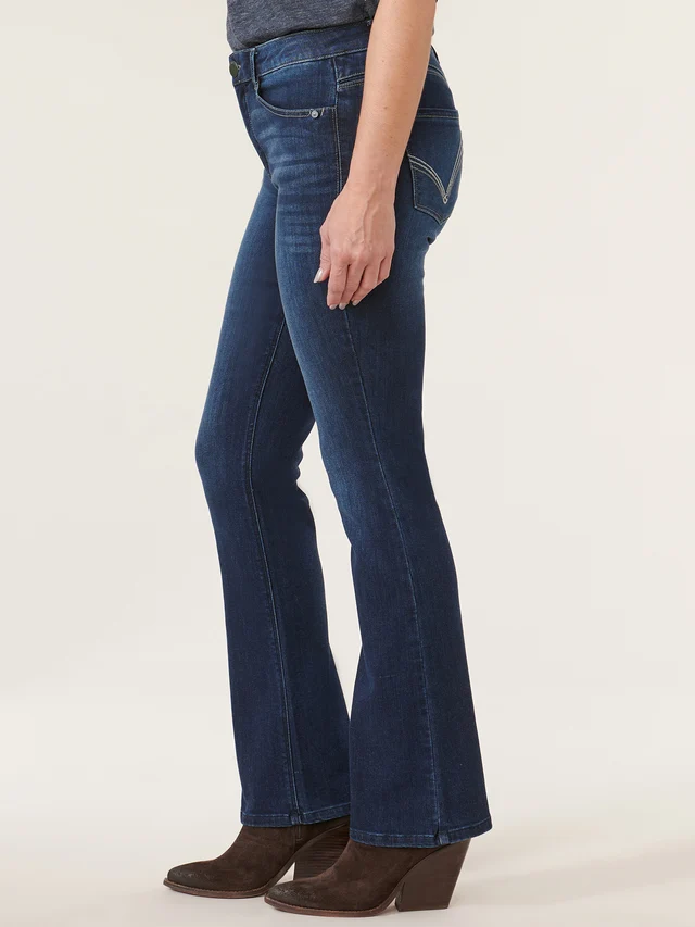 Indigo Itty Bitty Bootcut Jean