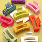 Matte Jumbo Claw Clip