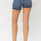 Judy Blue Release Hem Denim Shorts
