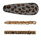 Multi Animal Print Hair Clips
