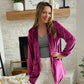 Mauve Velvet Blazer