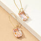 Gem Stone Kidney Wire Earrings
